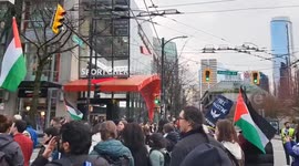 Canada: Protests Erupt Against Israeli Airstrikes Demanding Permanent Ceasefire