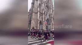 St Patrick’s Day parade impresses crowds in New York