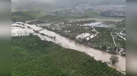 Storm Laurence brings severe floods to Malaga in Spain