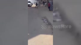 Israeli Airstrike Targets Vehicle in Khan Yunis