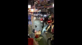 Swiss tourist floors local with flying kick during road rage fight in Thailand