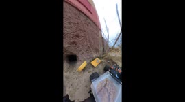 Remote control used to feed stray cats