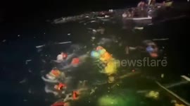 Navy rescues 26 passengers from sinking ferry in the Philippines