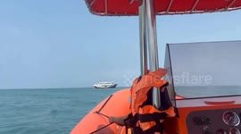 Russian tourists rescued from burning boat days after similar fire 'killed British backpacker'