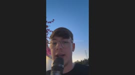 Tiny singer: Prawn becomes the highlight of family karaoke night