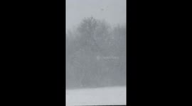 Storm hits Nebraska and the Northern Plains with driving blizzards