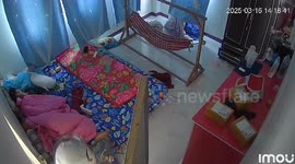Postman wakes up sleeping man to deliver parcel