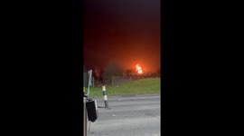 Fire at Tyre Shop in West London’s Hayes Causes Heavy Smoke, Disruptions Near Heathrow Airport