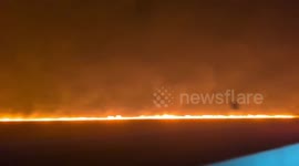 US: Wild Fires Chaos Hits Miami Dade County as Flames Block Route to Florida Keys