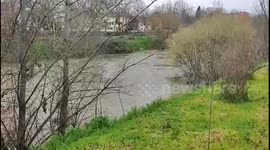 Madrid is on alert due to the risk of flooding from the Manzanares River in Madrid on 21 March, 2025.
