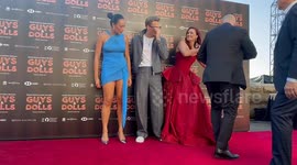Guys & Dolls opening night red carpet, Sydney, Australia