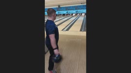 Peak Performance Athlete Finishes Pint And Bowls Perfect Strike