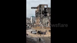 Gaza Strip: Palestinian families forced to seek refuge