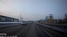 Car rear-ends other vehicle knocking it into oncoming lane where it is hit head-on