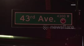 US, Phoenix: Phoenix Glendale Avenue Vehicle vs Pedestrian Collision