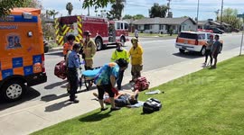 US, Bakersfield: Bakersfield Juveniles In Crash After Striking Pedestrian