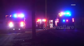 US, Phoenix: Phoenix Driver Hospitalized After Crashing Into Canal