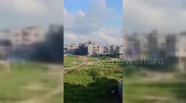 Israeli Forces Target A Mosque in Gaza