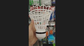 Huge 20cm in length badminton ball sells at retail shop in melaka Malaysia