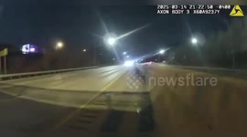 Runaway goat leads police on chase along highway