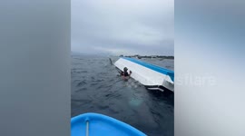 Australian tourist killed when snorkeling boat capsizes off coast of Bali