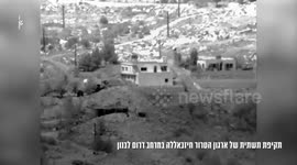 Lebanon: IDF attacks in southern Lebanon