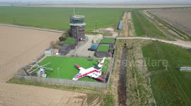 Stay in a plane, tank or RAF tower at farmer’s one-of-a-kind holiday site