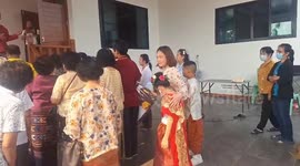 Eight-year-old twins have wedding 'to remove bad luck from past lives'