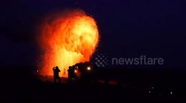 China: Fire-Breathing Steam Train
