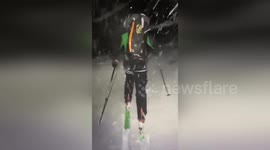 Spain: Two Madrid Skiers Rescued in Ávila Snowstorm