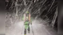 Spain: Two Hikers Rescued During Blizzard on Peñalara Trail