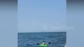 Fishermen rescue terrified boy, 10, adrift at high sea in kayak for 24 hours