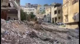 Jenin refugee camp, north of the West Bank