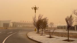 China: Sandstorms hit Inner Mongolia, weather authorities issue yellow warning