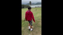 Boy miscalculates slope and falls in Ciudad Apodaca, Mexico