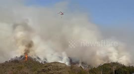Japan: Wildfires Rage in Okayama and Ehime Prefectures, Evacuations Ordered 7