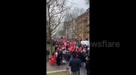 Germany: Protesters in Berlin Demand Release of Istanbul Mayor İmamoğlu