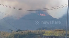 Japan: Wildfires Rage in Okayama and Ehime Prefectures, Evacuations Ordered 4