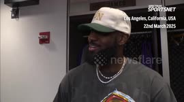 ‘A little rusty’ - Lakers star LeBron James on return from injury
