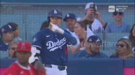 Ohtani hitless in Spring Training tilt against Angels