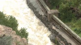 Spain: Dozens evacuated and roads closed after flooding in central and northern Spain