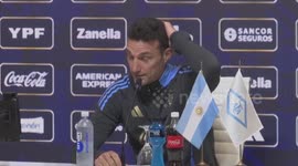 A friendly rivalry? Argentina boss Lionel Scaloni attempts to play down the significance of their clash with neighbours Brazil