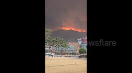South Korea: Raging Wildfire Threatens UNESCO Site in Andong