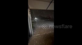 US: Hail Pelts DFW Area in Texas Amid Severe Thunderstorm Warning 2