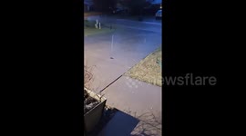 US: Hail Pelts DFW Area in Texas Amid Severe Thunderstorm Warning 3