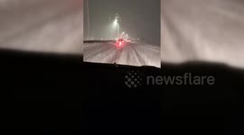Iran: Severe Snowstorm Paralyzes Quchan-Mashhad Road