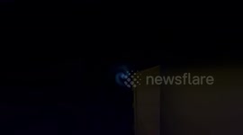 Croatia: Falcon 9 Rocket Creates Bright Spiral Over Pula, Croatia