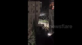 Israeli forces storm Al-Fawwar refugee camp, south of Hebron, in the West Bank