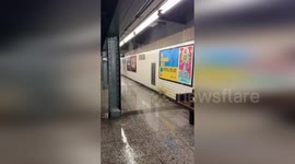 US: New York Subway Ceiling Leaks Spark Outrage