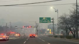 South Korea: Wildfire Smoke Engulfs Communities in North Gyeongsang Province 4